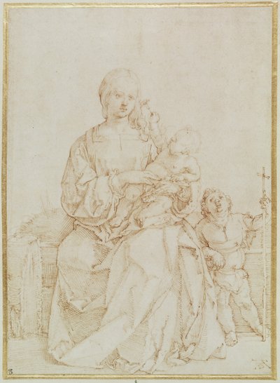 Virgin and Child with infant St John by Albrecht Dürer